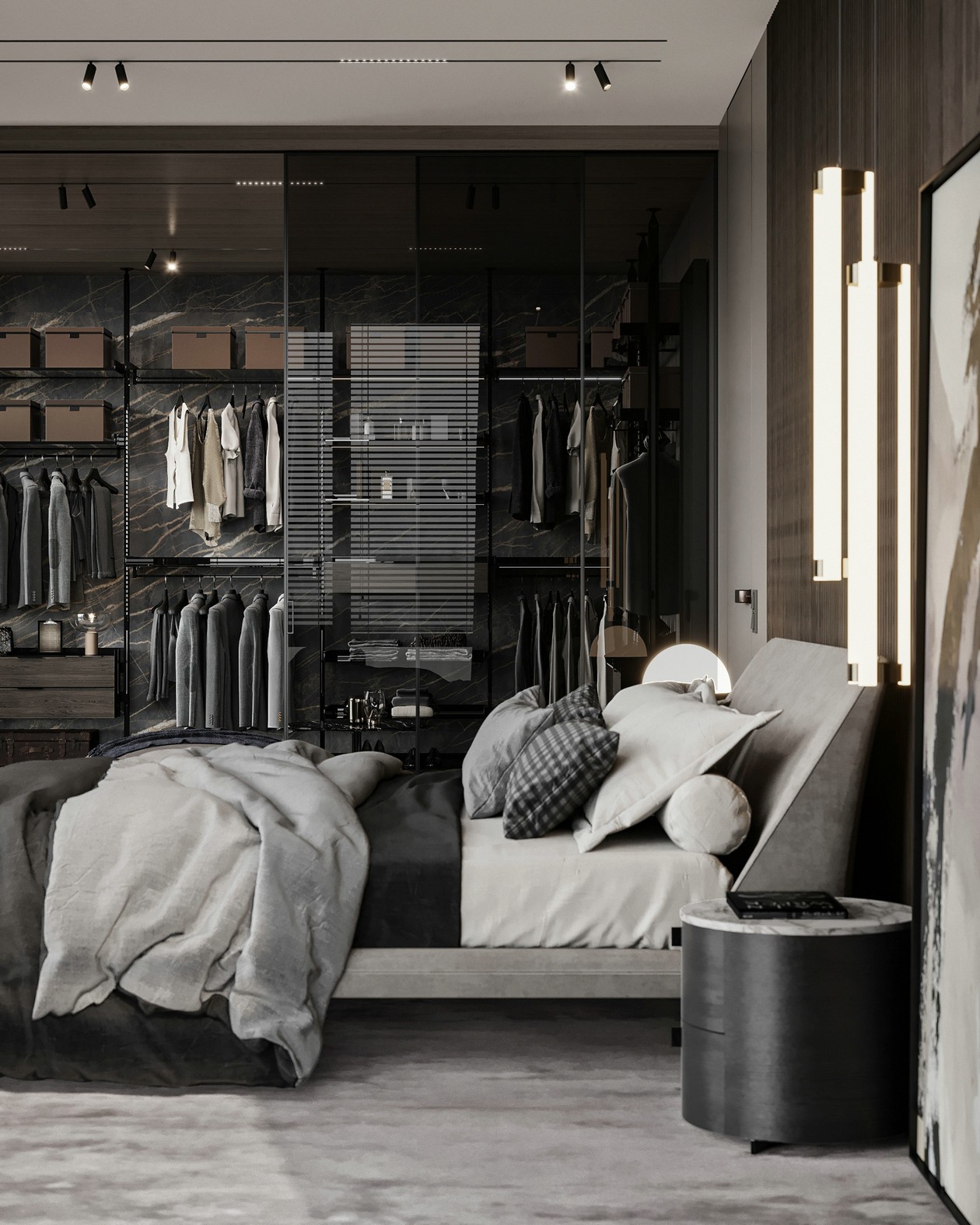 高级灰色系住宅设计 让生活更有格调-13