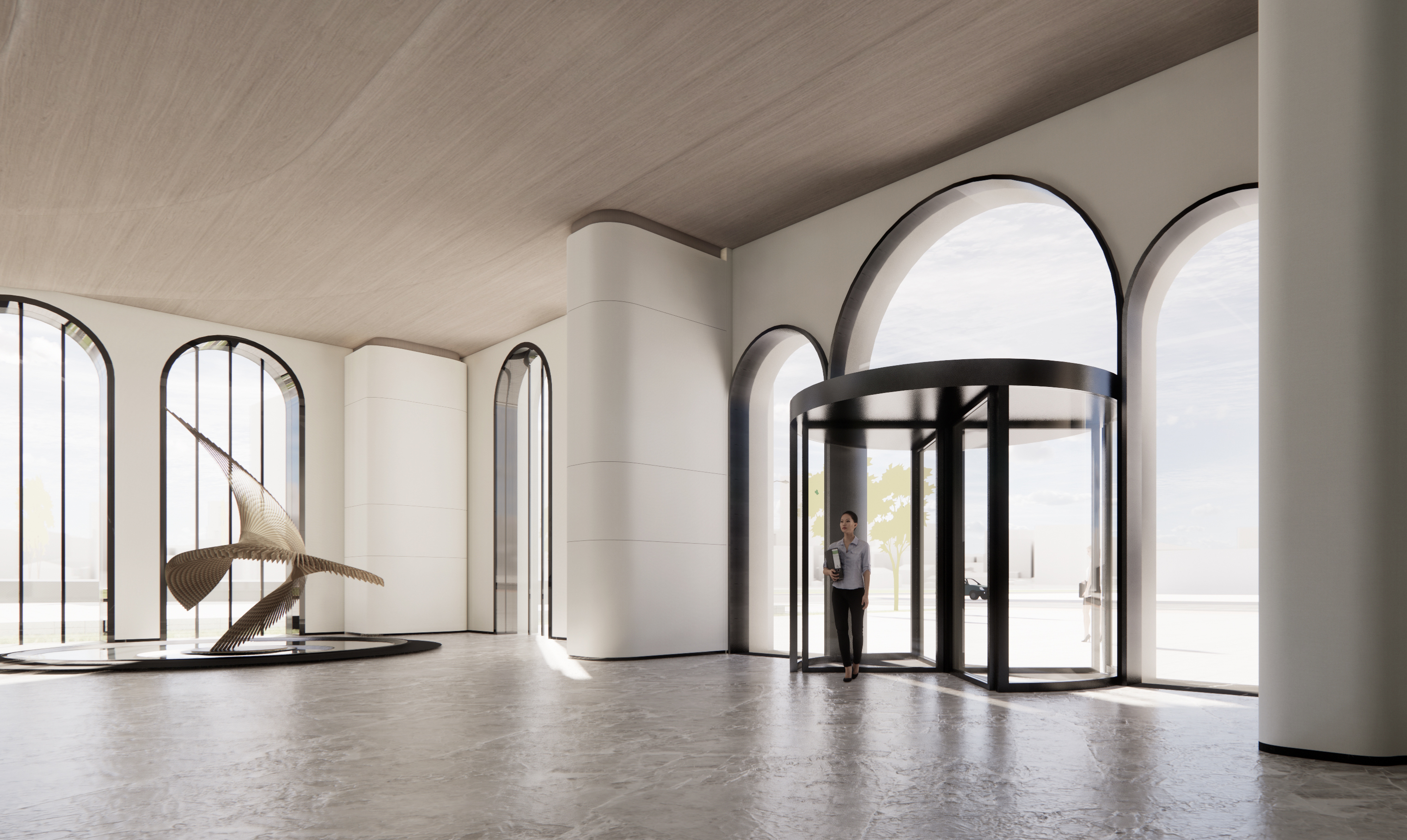 广州国际金融城大堂中心设计方案丨中国广州丨卓美设计-28