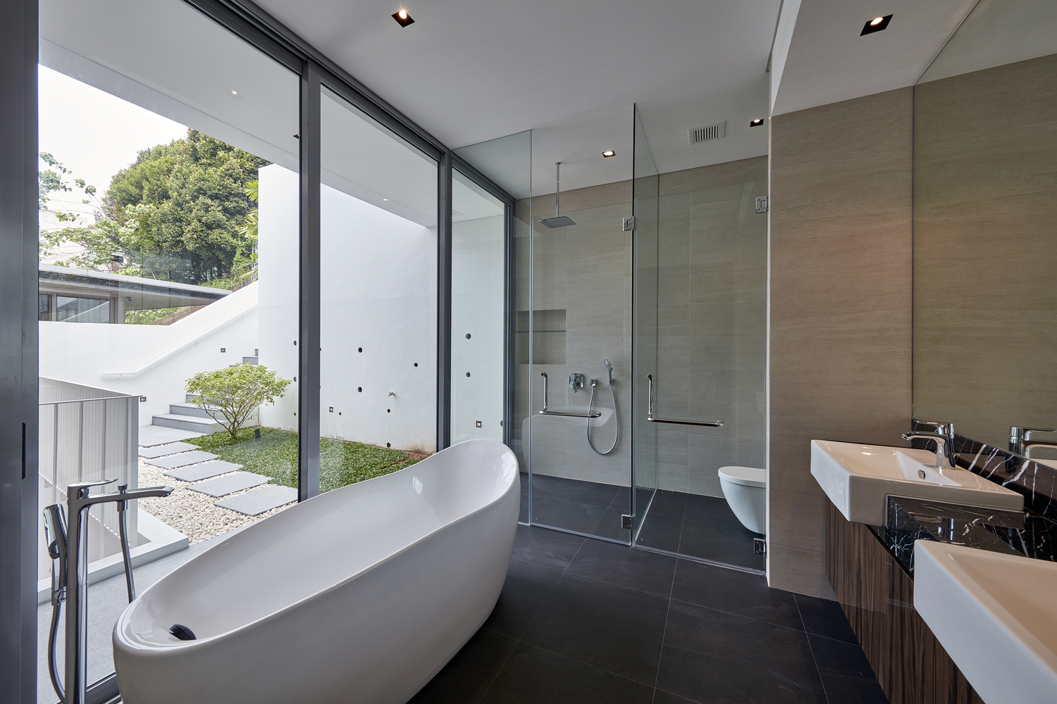 新加坡多代家庭半独立屋设计-40