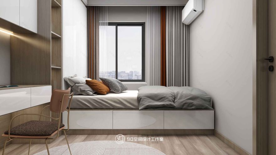 理想三旬 · 106 平方现代温馨家居设计-35