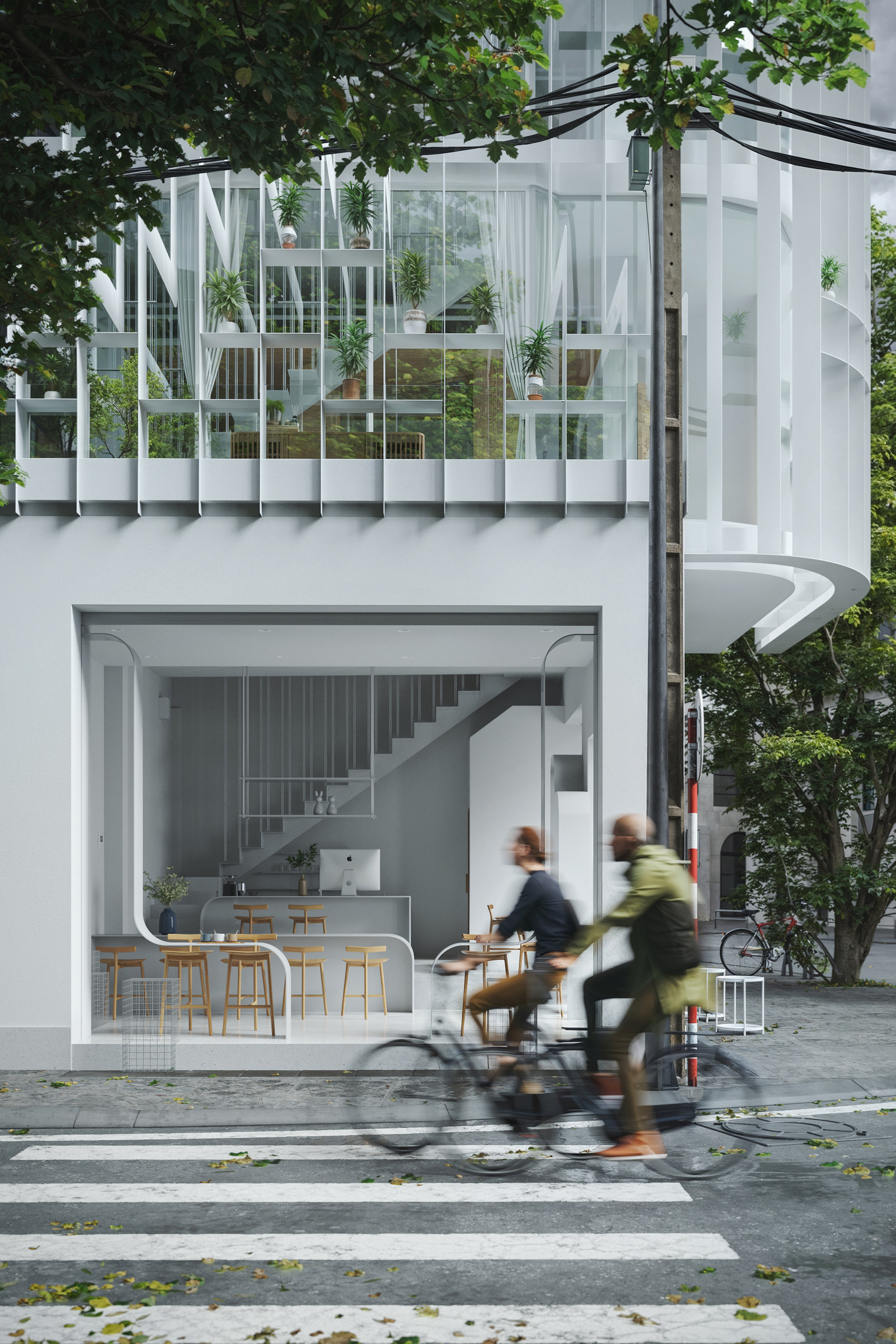 添姆咖啡店与家居店丨越南丨Nguyen Khai Architects & Associates-8