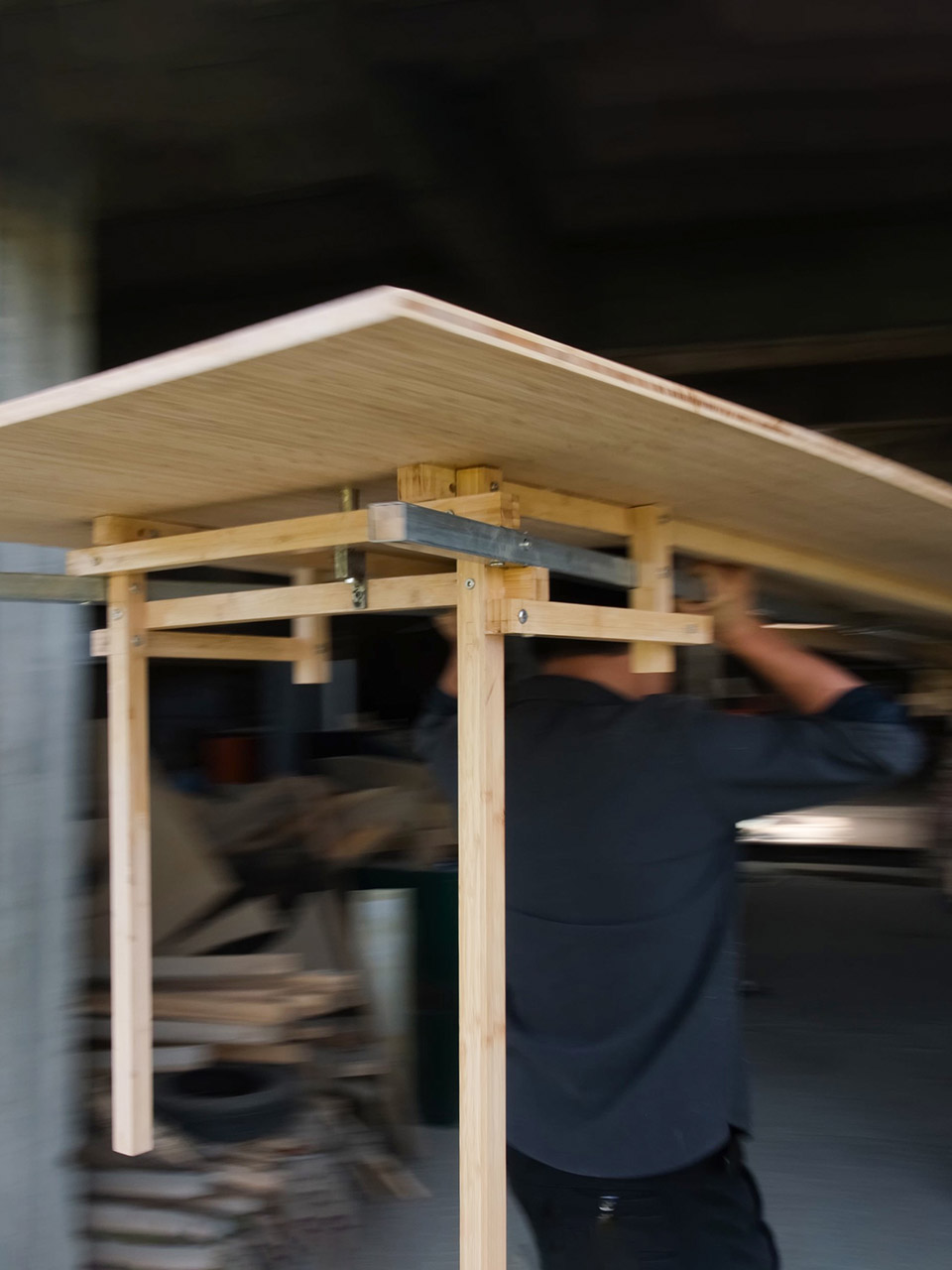 轻竹建造：无漪桌&无意椅 / 无意义建筑-26