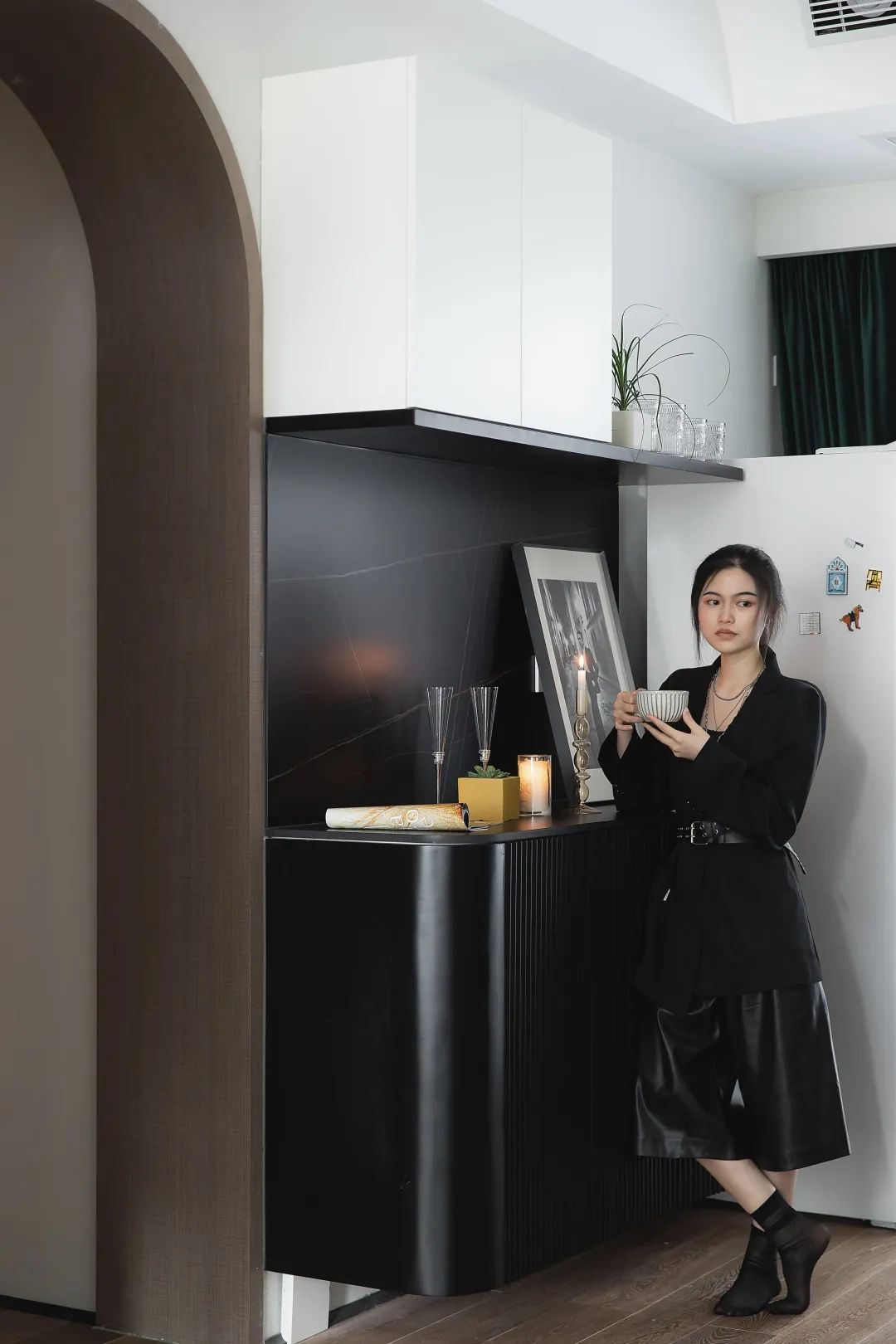 撞色个性都市 90 后住宅设计-34