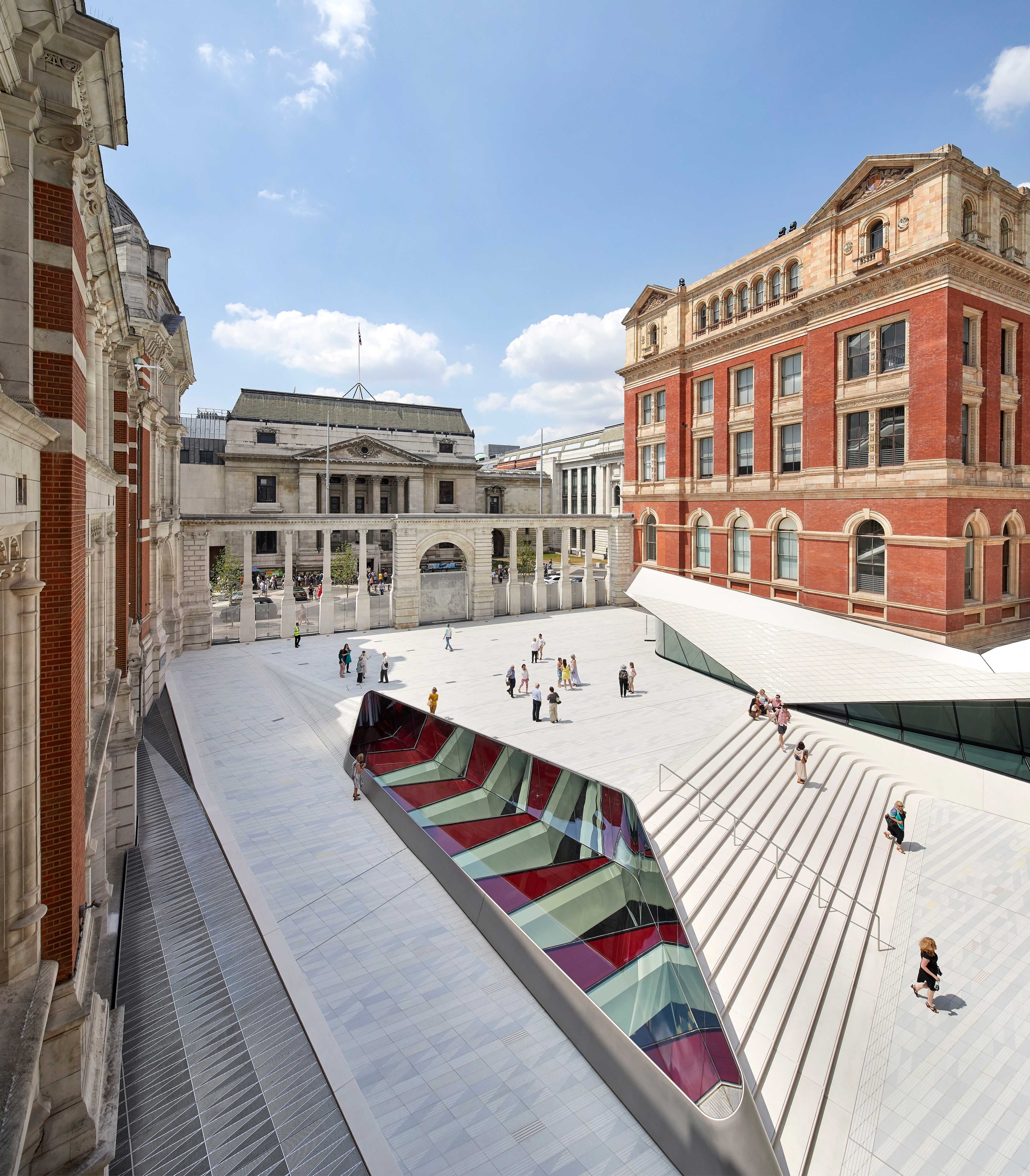 2017 年 V&A 展览道 Quarter，AL_A 建筑事务所打造世界级瓷质公共庭院-9