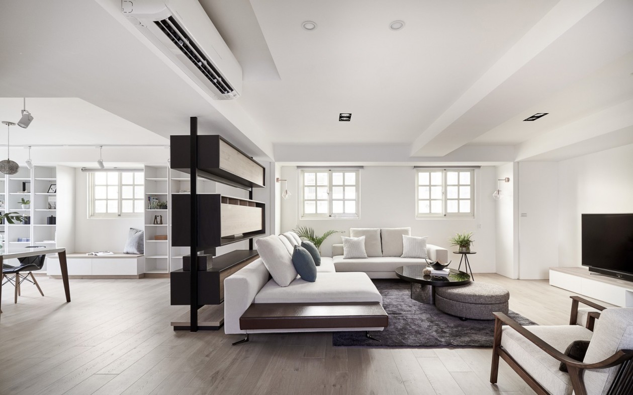 充沛日光现代楼中楼翻新-6