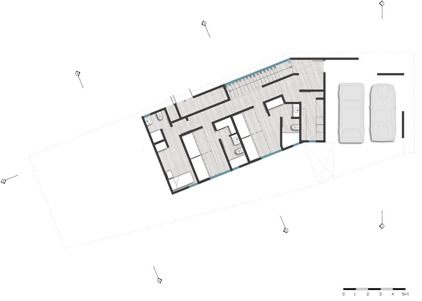 智利 Calafquén 湖畔 V 形木屋-36