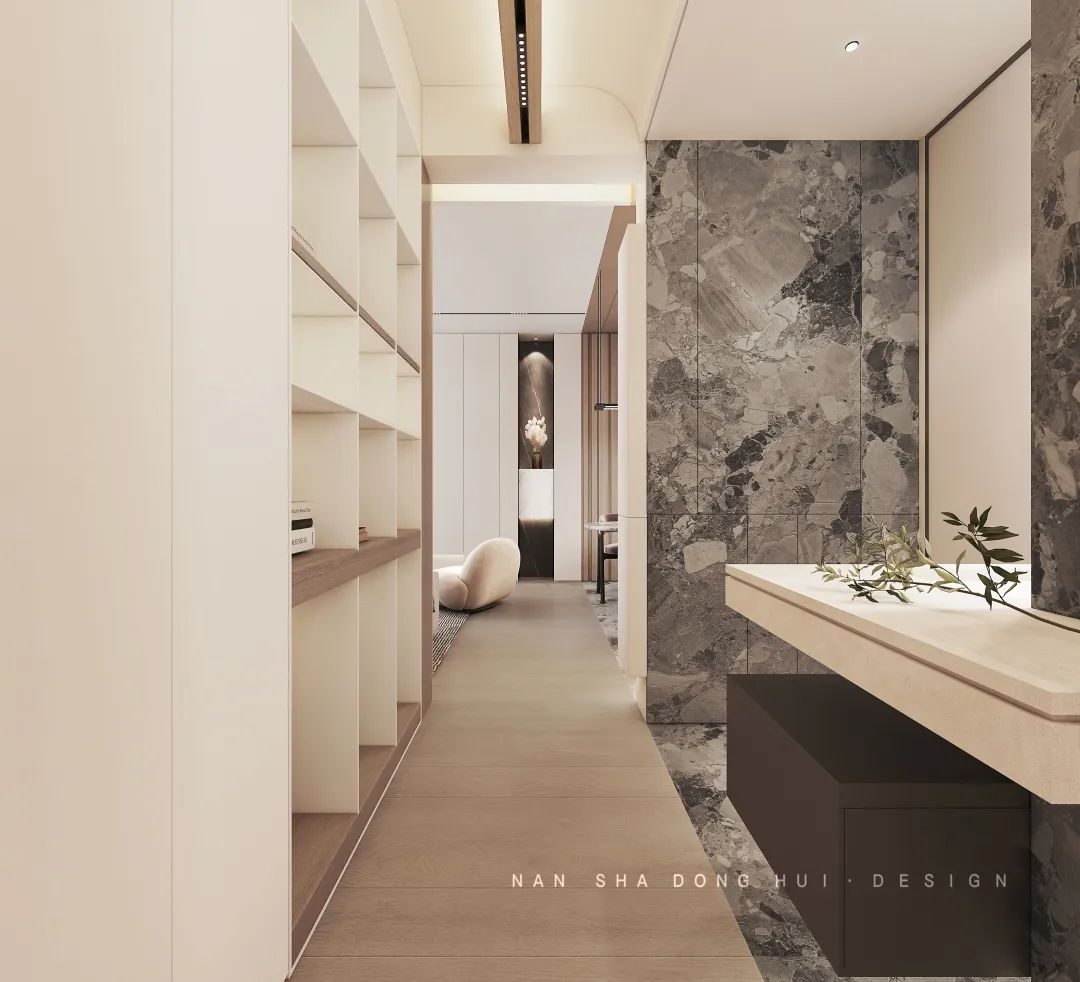 极简线条勾勒灵性空间丨南厦东辉设计-22