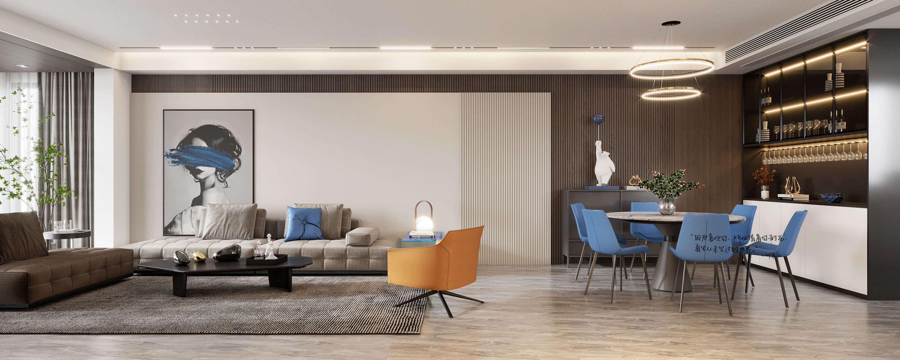 现代简约公寓设计案例-7