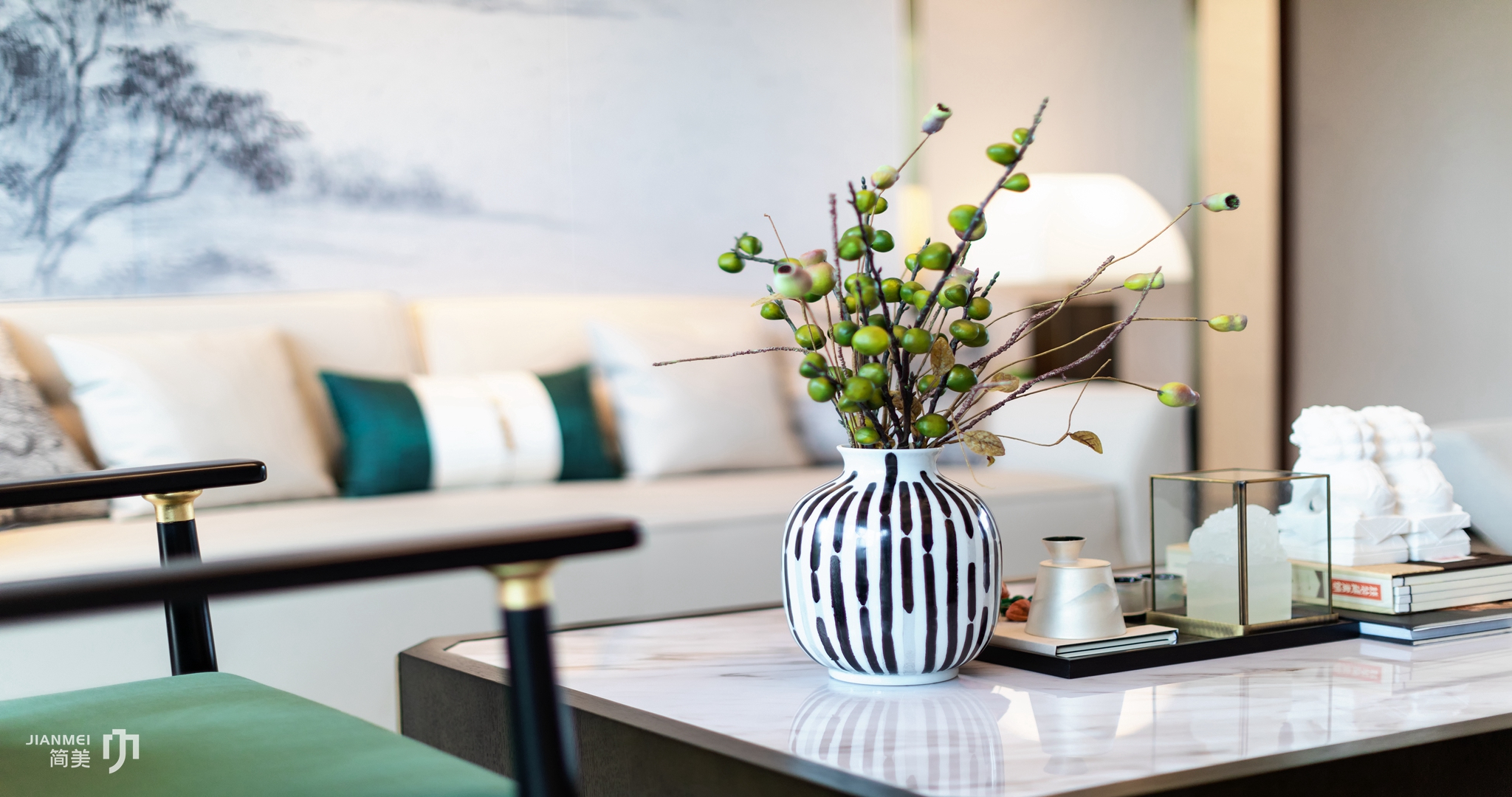 惠州博罗碧桂园太东天熹样板房案例 | 深圳市简美软装-4