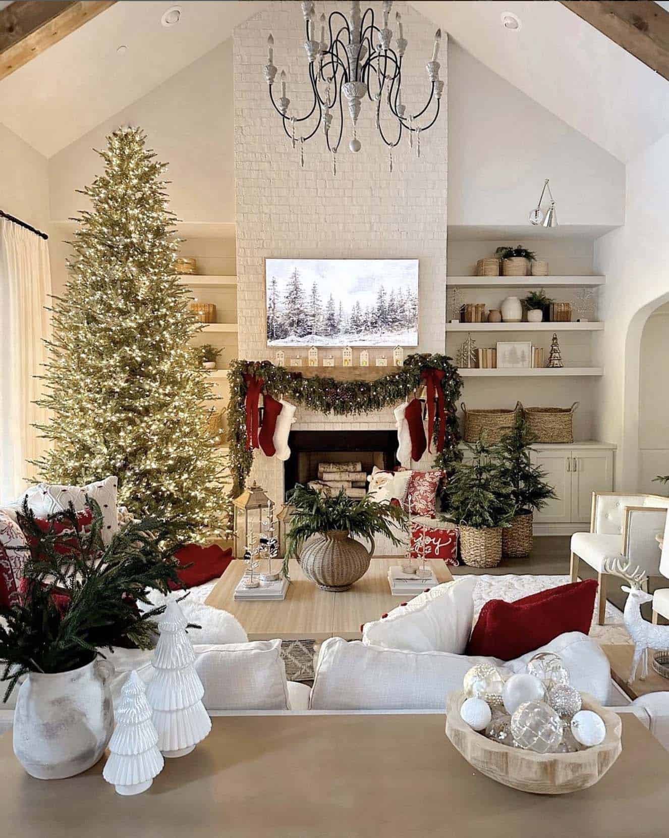 Wishing You A Very Merry Christmas: 80 Decorating Ideas To Inspire-43