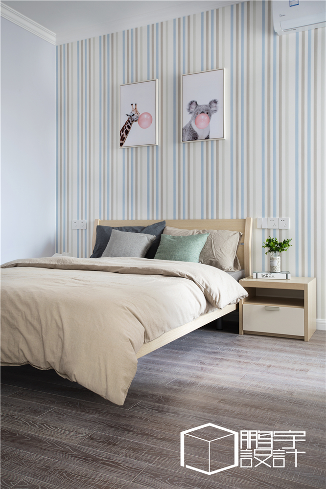 100㎡北欧风居室 | 简约自然，温馨年轻-44