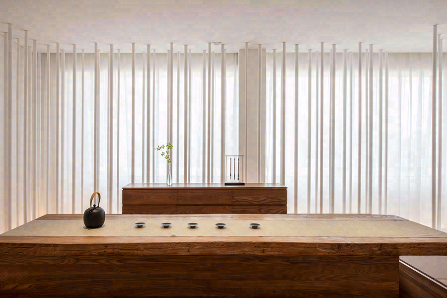 艺枫木作茶室丨中国-14