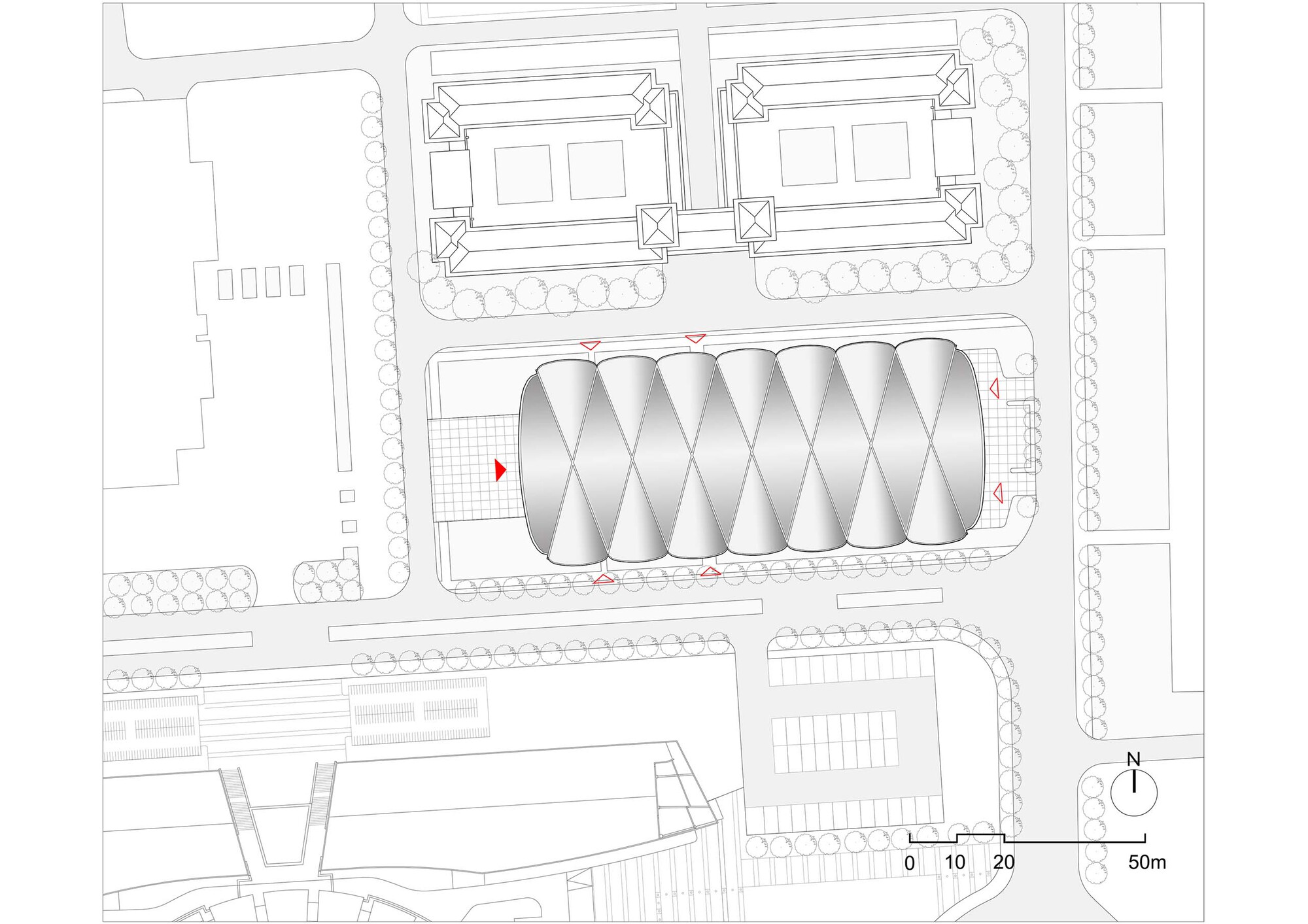 东南大学游泳馆丨SEUARCH 周琦工作室-40