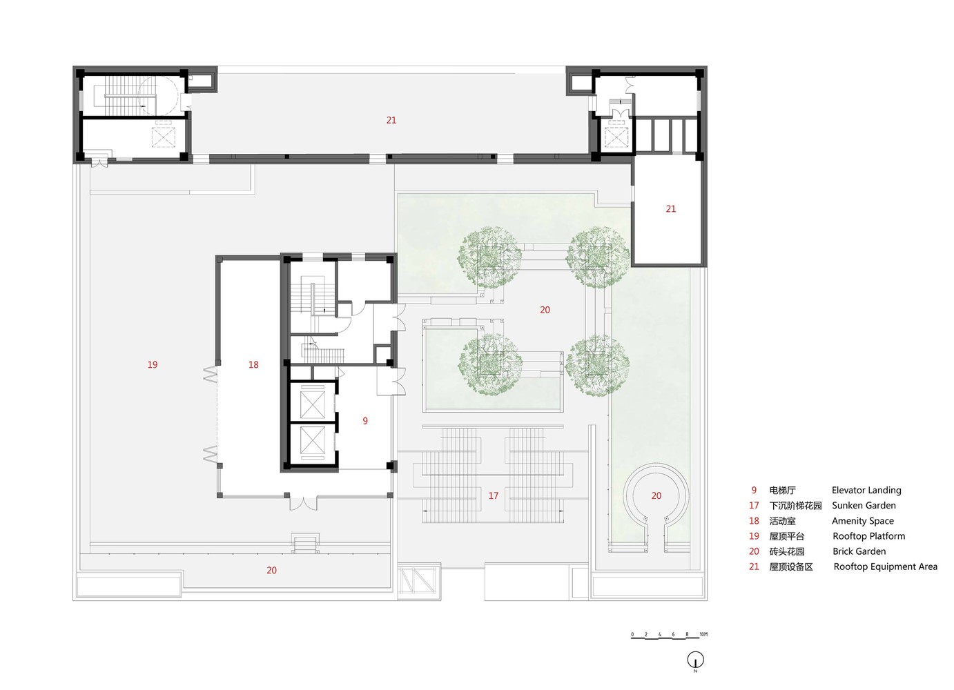 北京 150 号成功路建筑设计 · 屋顶花园青年聚场丨中国北京丨URBANUS-58