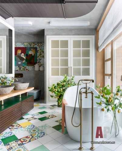 三层家庭联排别墅室内设计项目丨俄罗斯莫斯科丨Art Group工作室（负责人达里娅·瓦西利科娃）-36