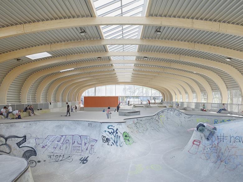 普拉格弗里德霍夫滑板公园丨德国斯图加特丨Herrmann Bosch Architekten-0