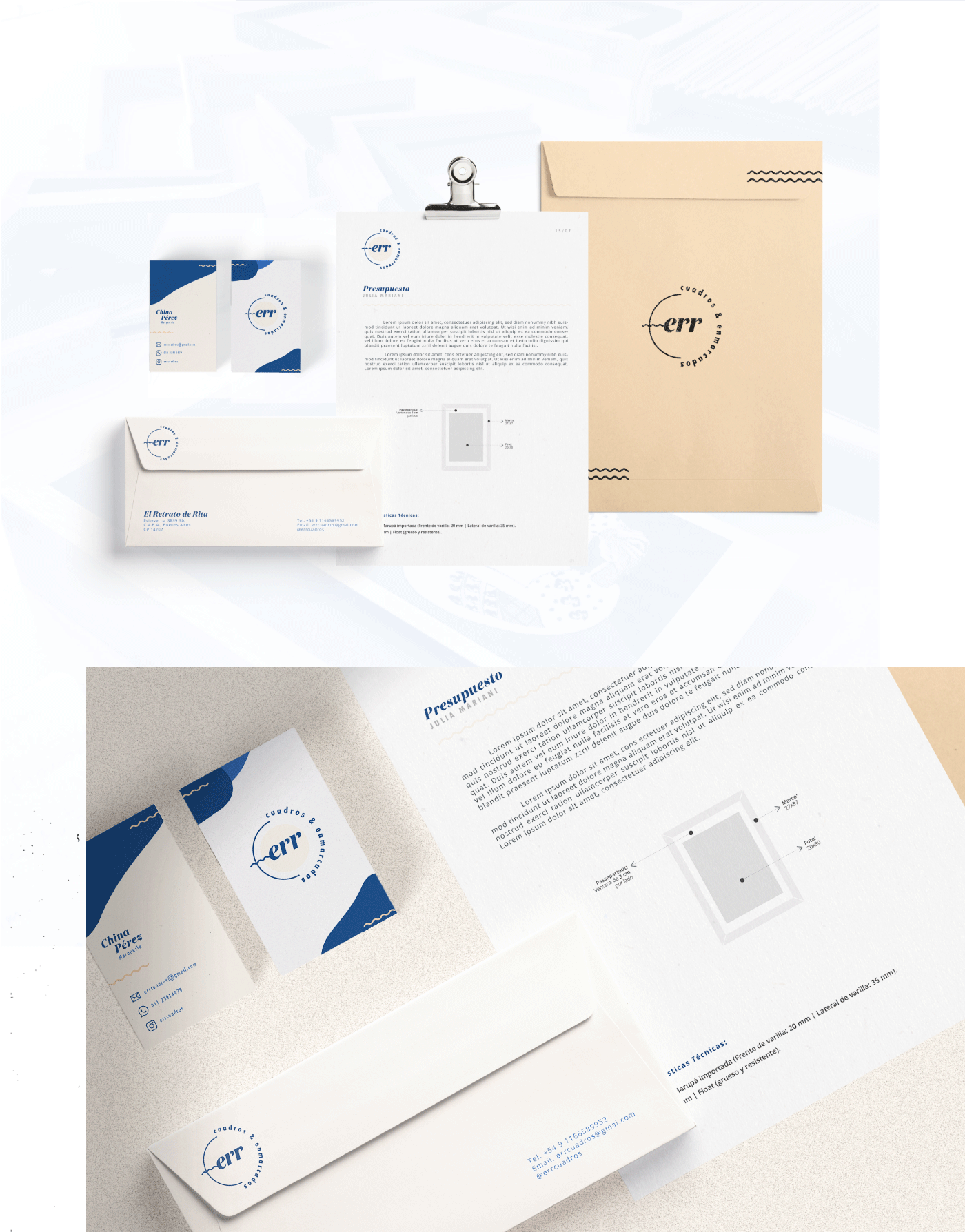 Brand Identity | El Retrato de Rita-5