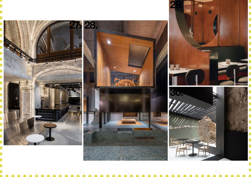 2019 年最佳 30 个酒店与餐厅室内设计案例-15