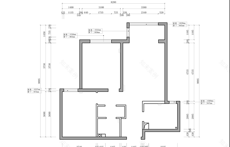 90 平米现代简约风家居设计,温馨舒适与实用并存-0