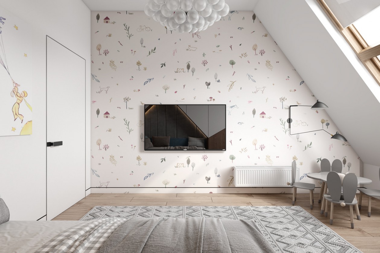 110㎡浅色系空间-34