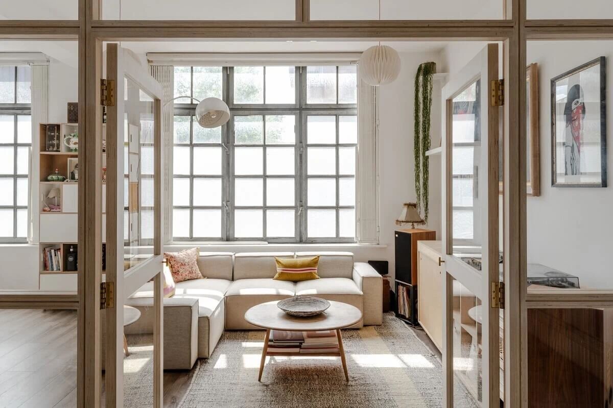 巧用隔断的 56㎡小宅空间设计-0