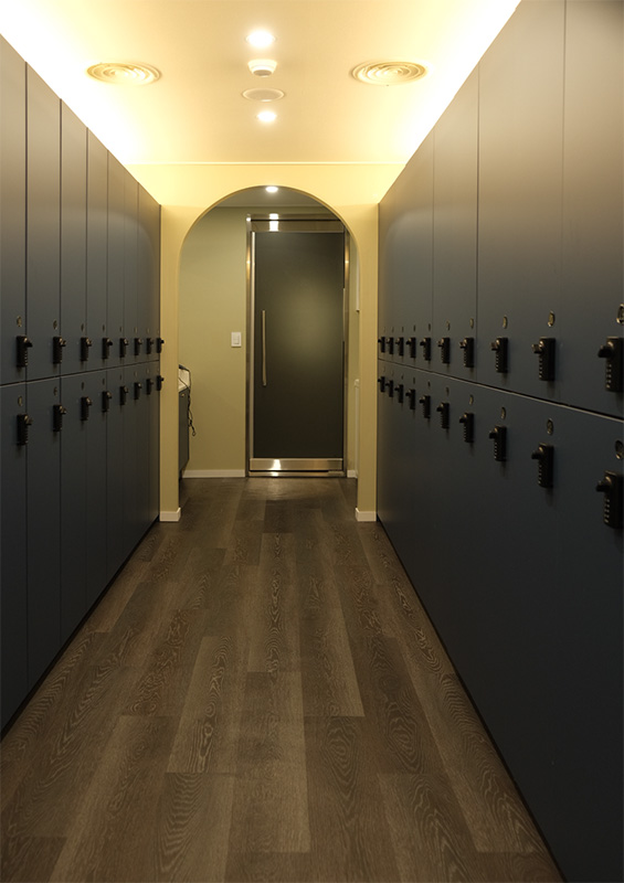 现代简约风 300 平室内网球场馆设计-13