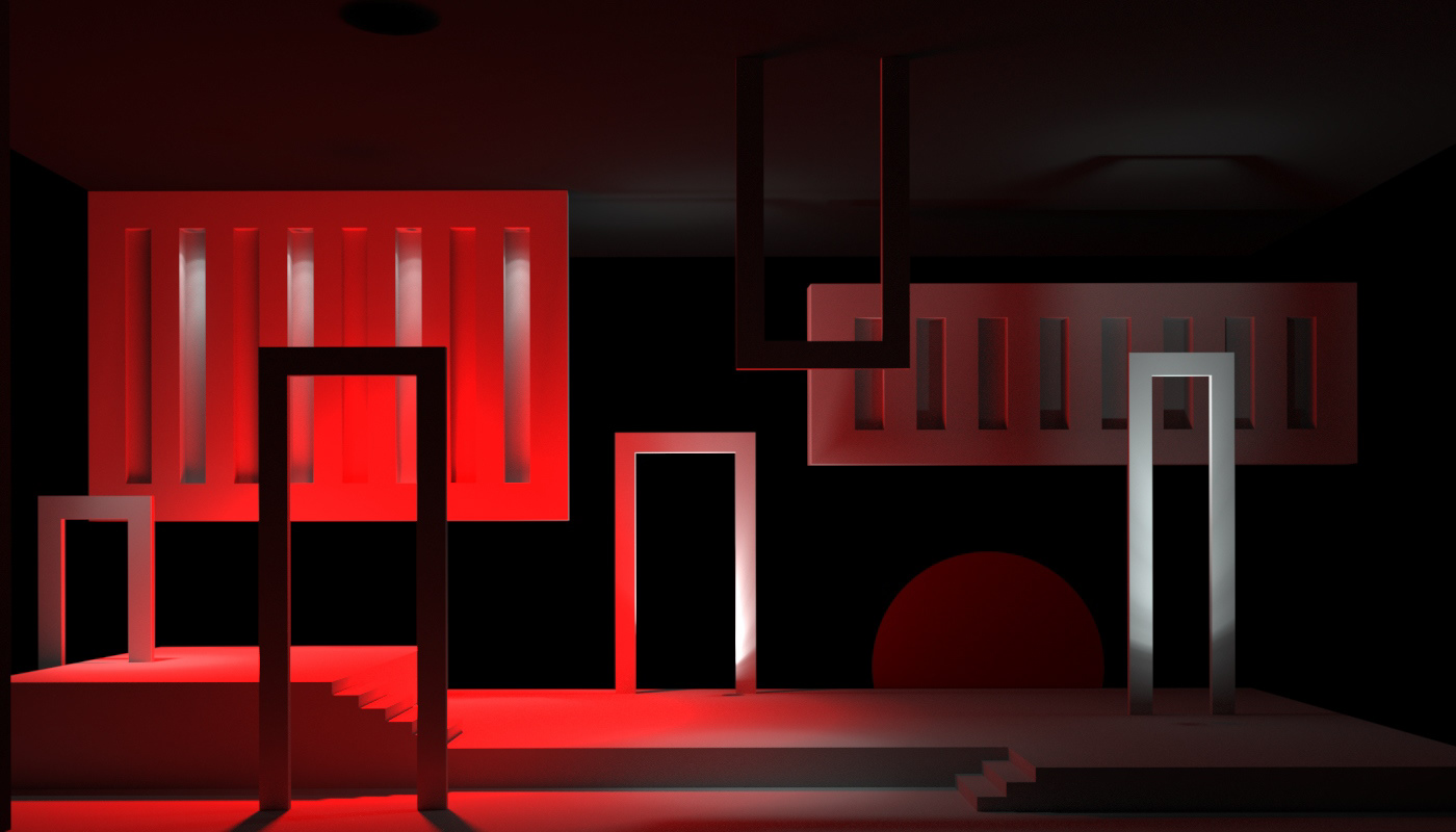 《阿肯那顿》歌剧舞台设计-12