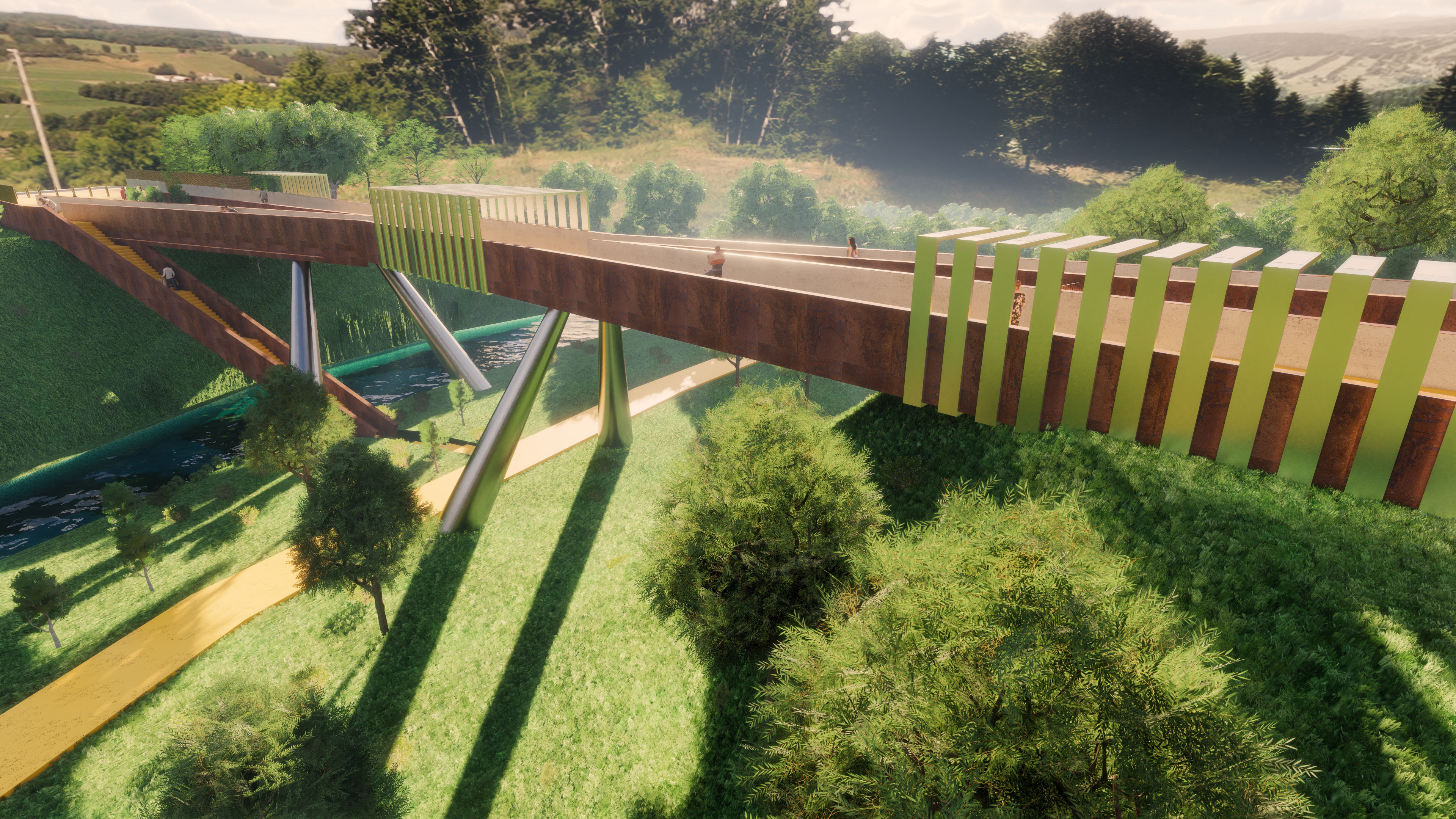 Pedestrian and cycle walkway | FELICE TAVOLARIO-8