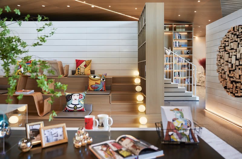 苏州星河·胥江新著雅苑售楼处 | 书店+画室+阅读的多功能空间-33