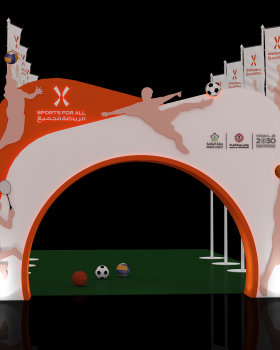 #Sports For All Event Design KSA