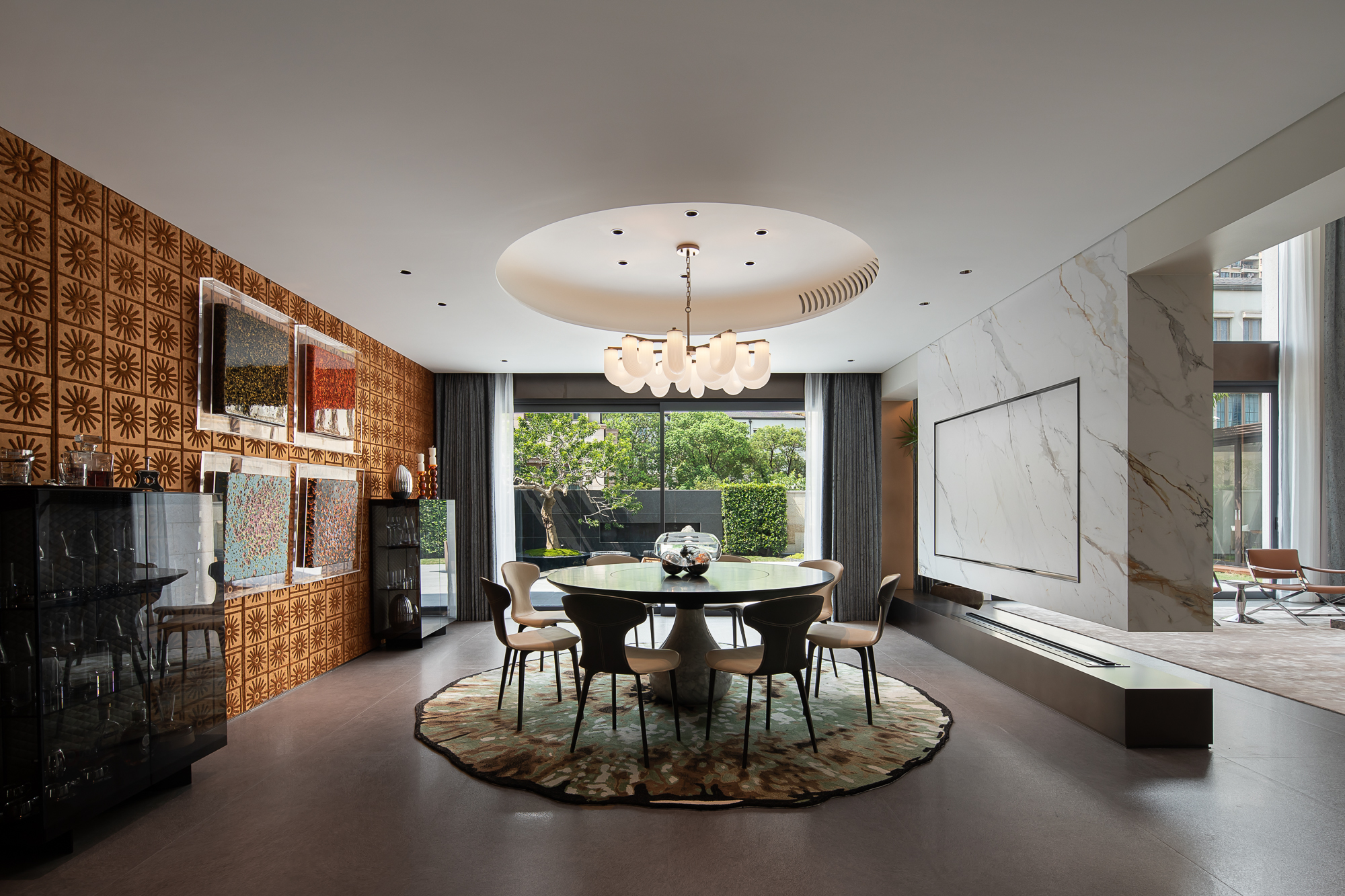 广州1800m²现代别墅丨中国广州丨设计总监李光玉,软装赵苗苗等-59