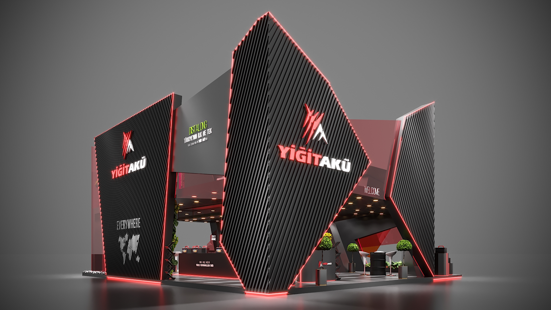 YİĞİT AKÜ / 2020 EXHIBITION STAND DESIGN-10