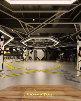 kickbox and athletic gym