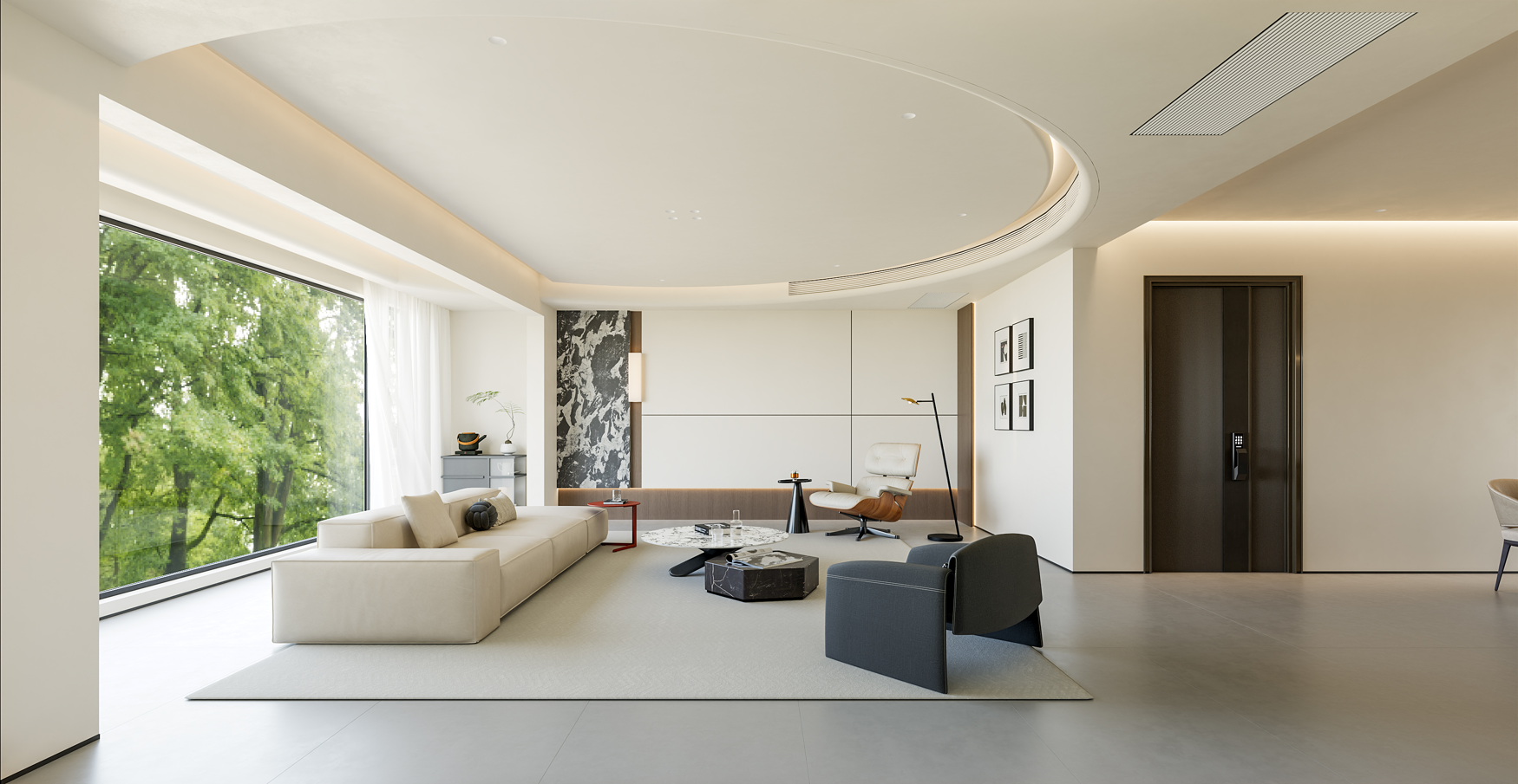 住宅设计，永远爱住的盐系美宅丨吉盈豪设计-1