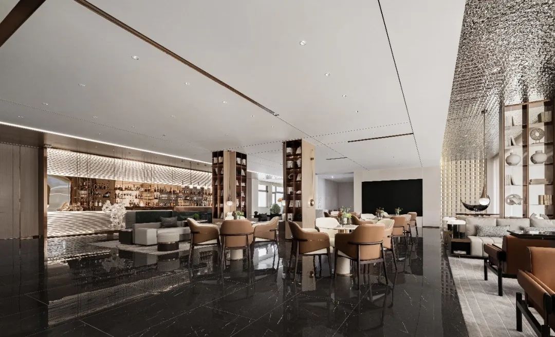 济南银丰国泰江悦项目售楼处丨中国济南丨万景百年室内设计-24