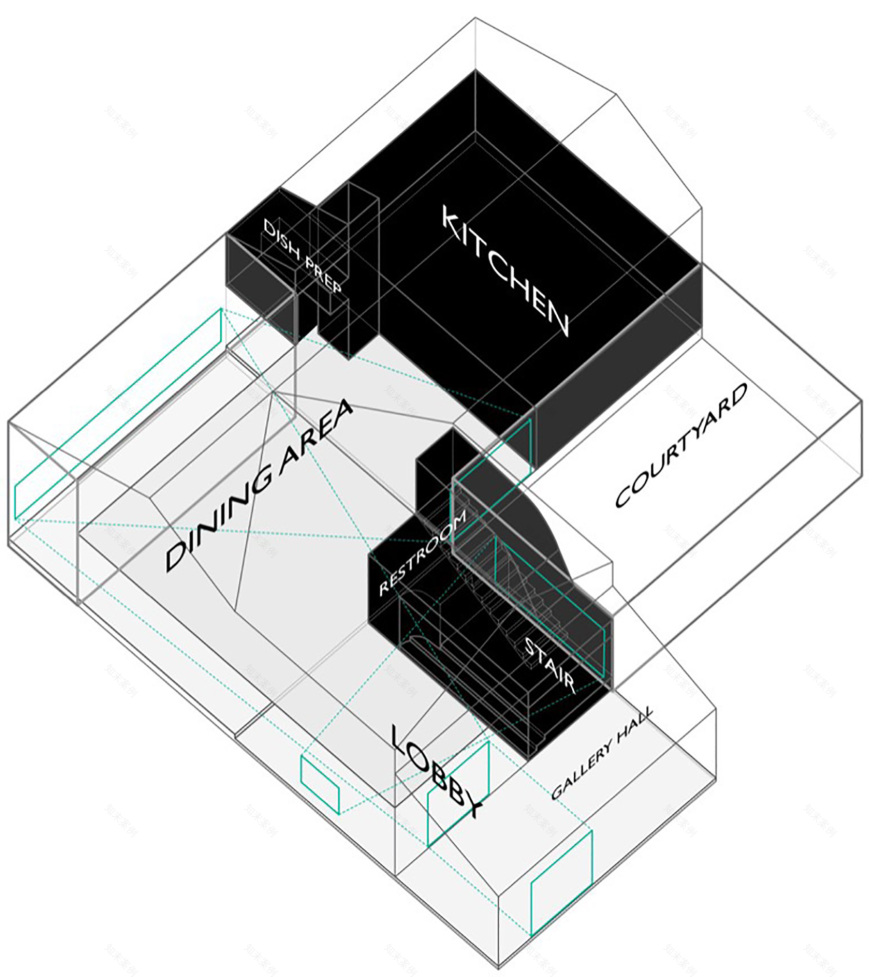 一厸YILIN美学餐厅丨中国台州丨可米设计+深源创新实验室-14
