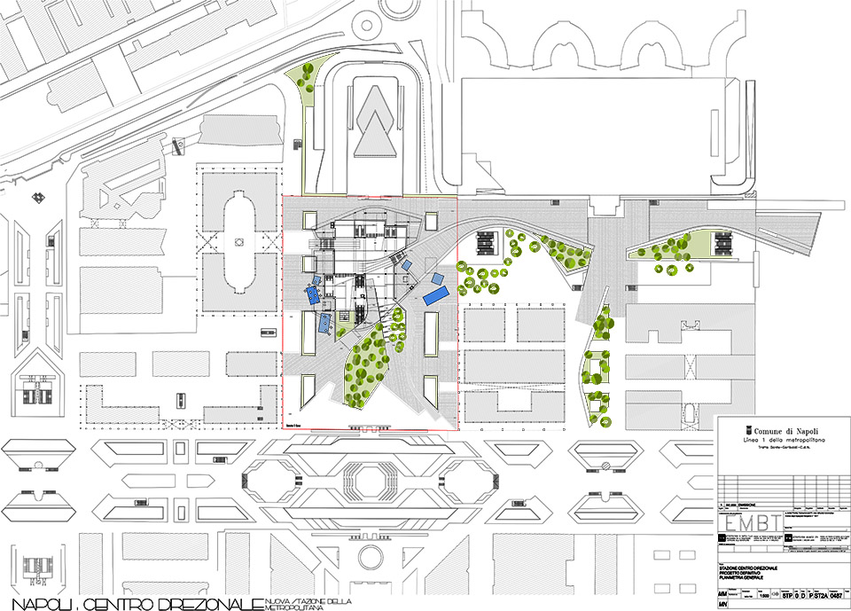 那不勒斯中央商务区车站丨意大利那不勒斯-62