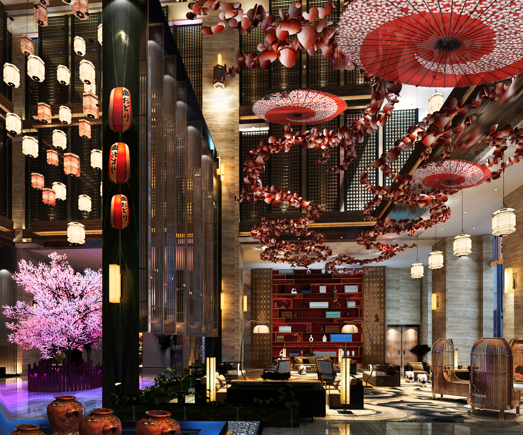 沧浪之韵·和风酒店大堂-12