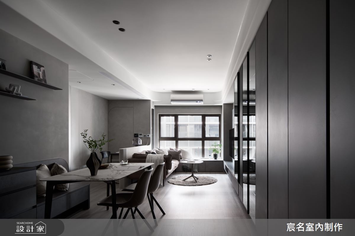 宸名·25·现代风·20坪设计案例丨宸名室内制作-11