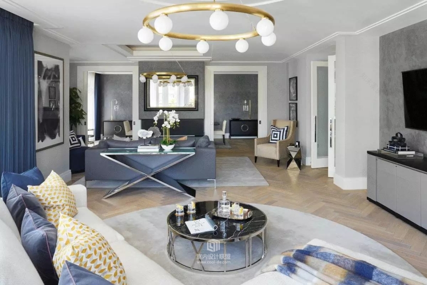 伦敦豪华公寓设计-46