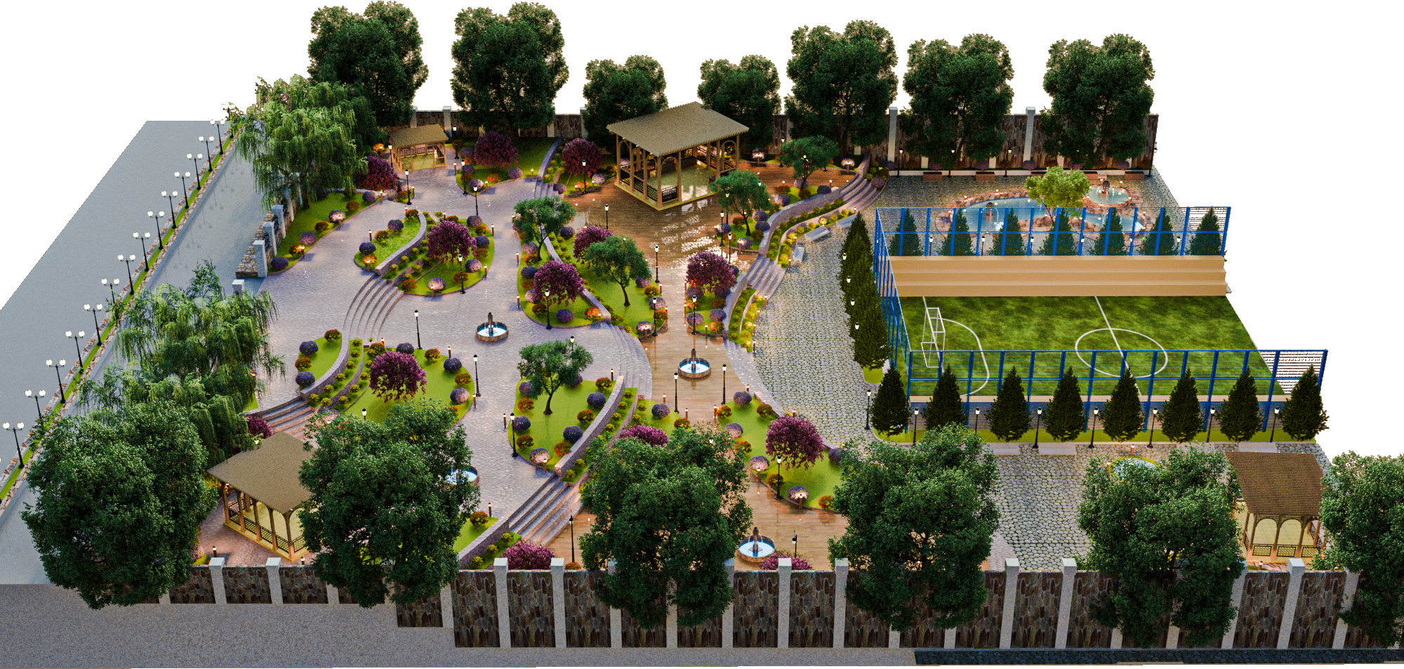 Landscape Public Area-0