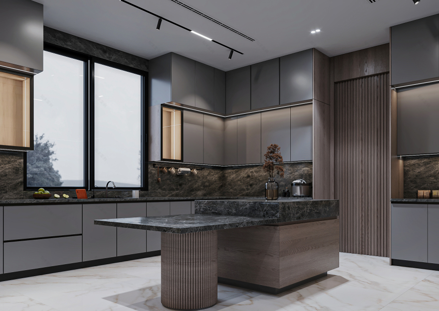 Modern Roof Floor ( Living , Dining , Kitchen )-21