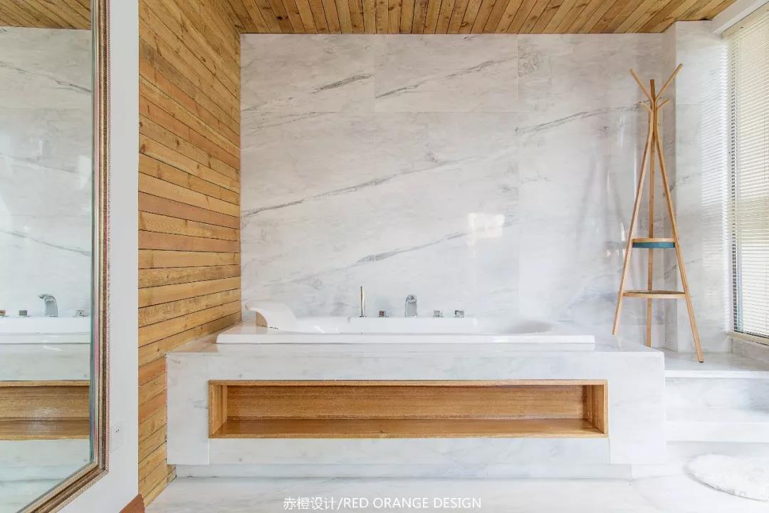 微风中的探戈——原木咖啡色调的简约住宅设计-31