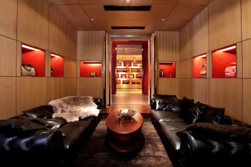 摩登几何,木融设计打造高端奢侈品店-79