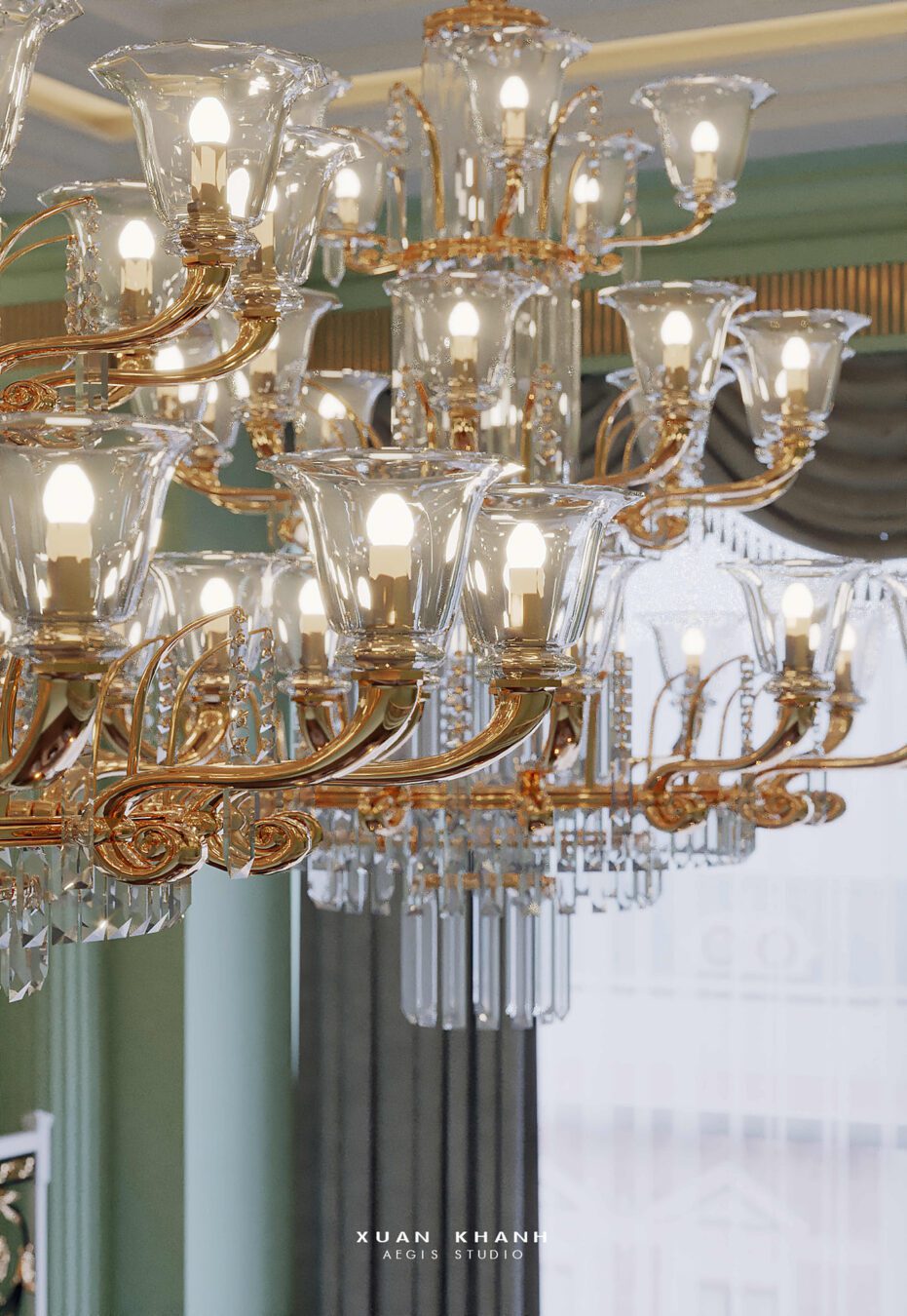 Sketchup经典别墅室内模型丨Xuan Khanh-2