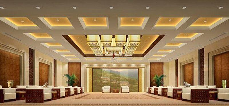 专业解读政府办公室会议室设计方案-8