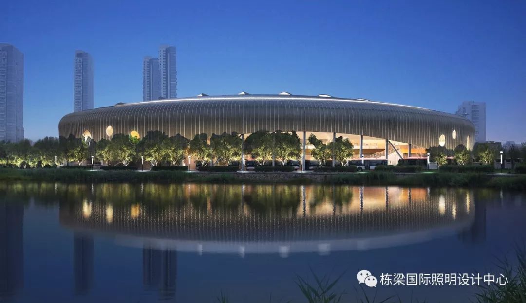天津奥体中心夜景照明升级 | 水滴银辉,盛世同心-22