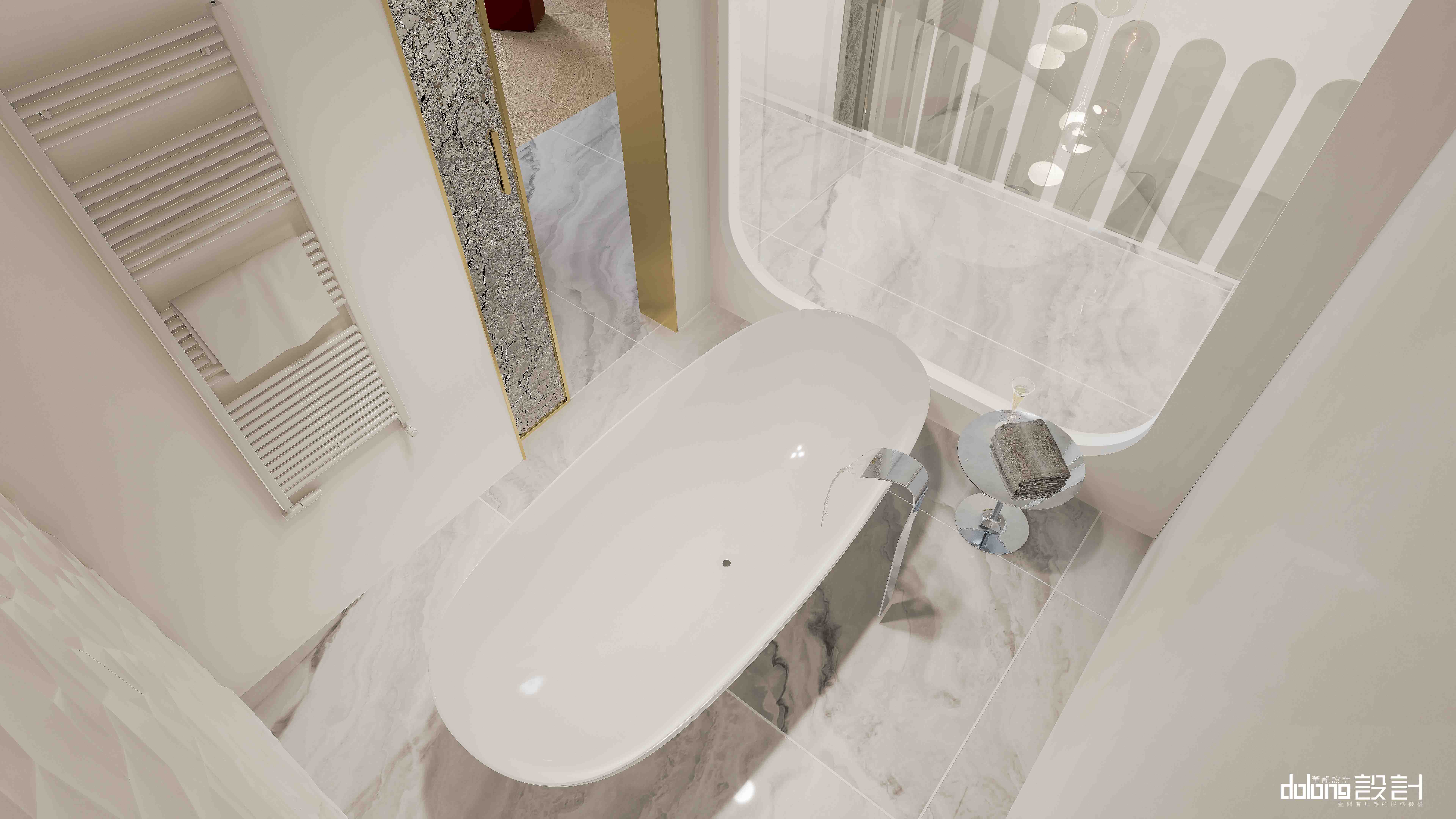 桃花园著跃层丨DoLong董龍设计-44