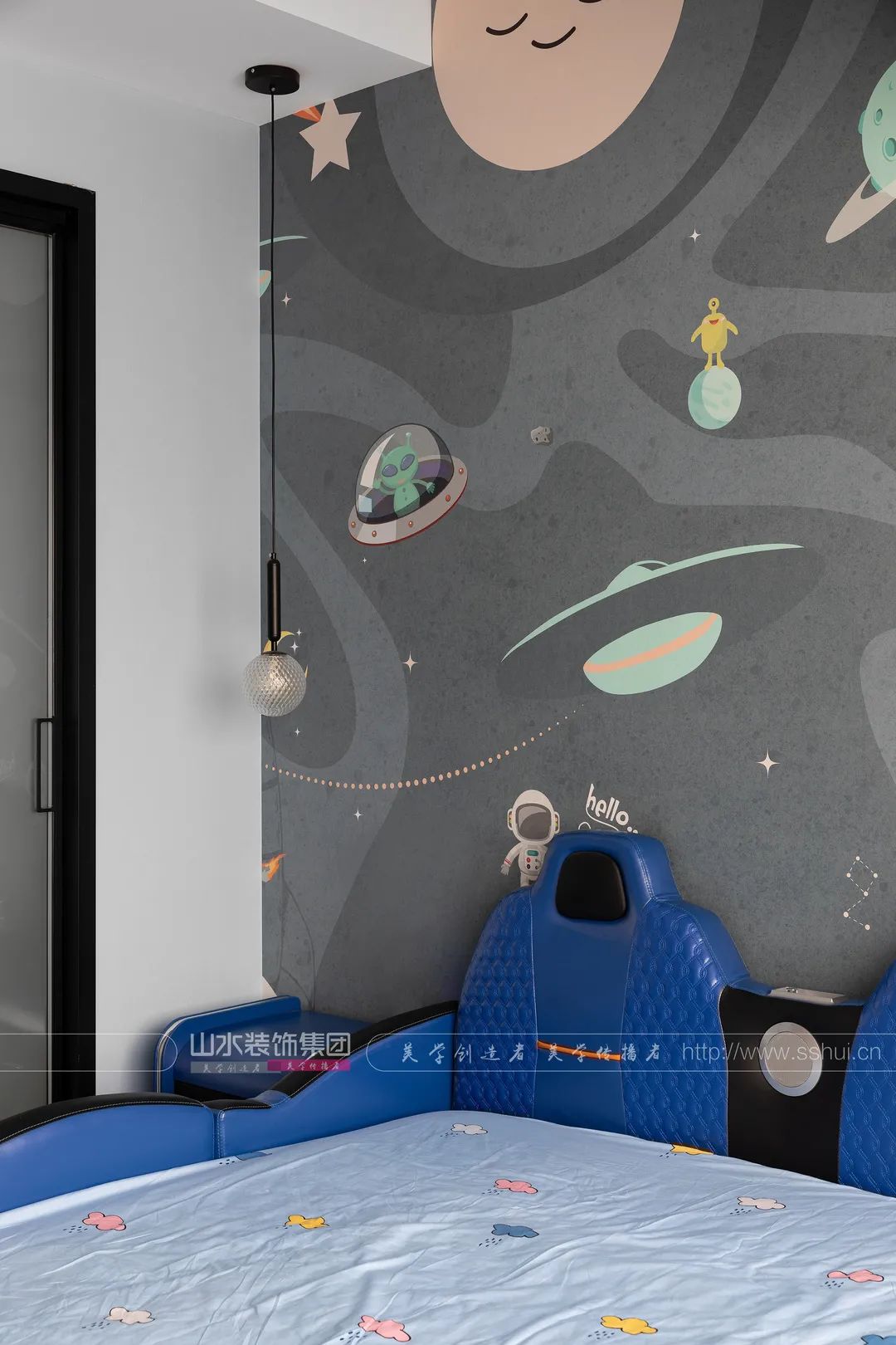 悦湖山院现代家居设计丨洪尧-43