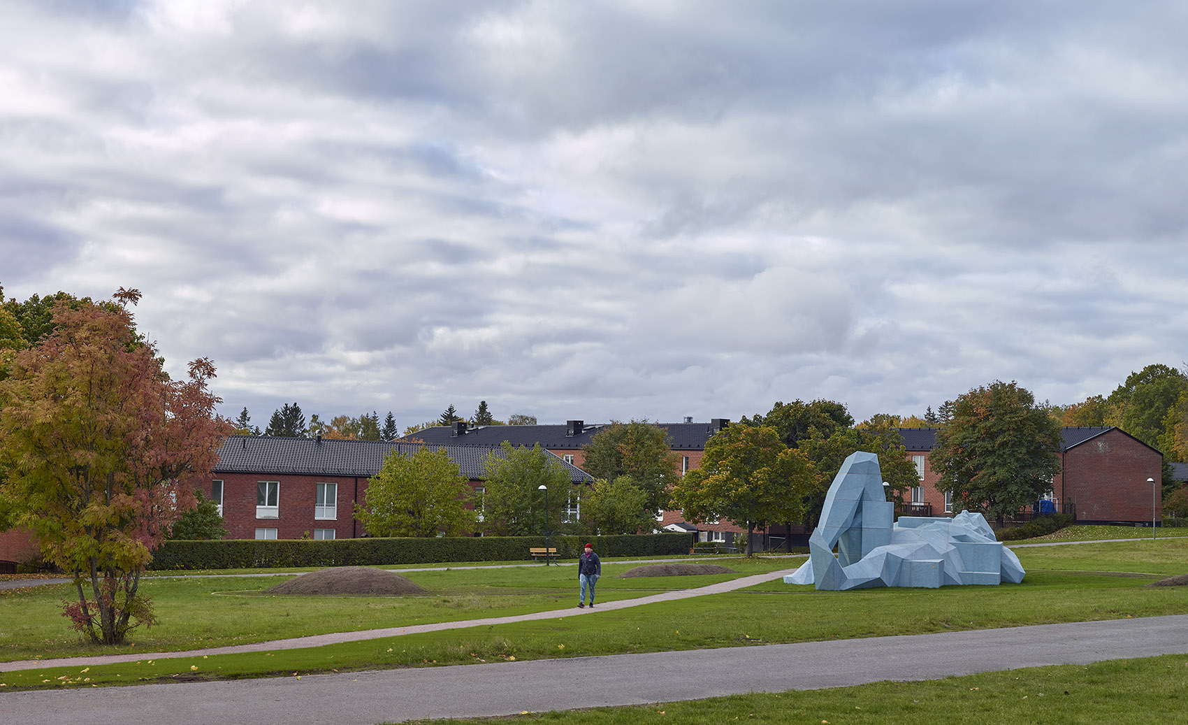 瑞典 Vårbergs 巨人雕塑丨瑞典斯德哥尔摩丨Xavier Veilhan-14